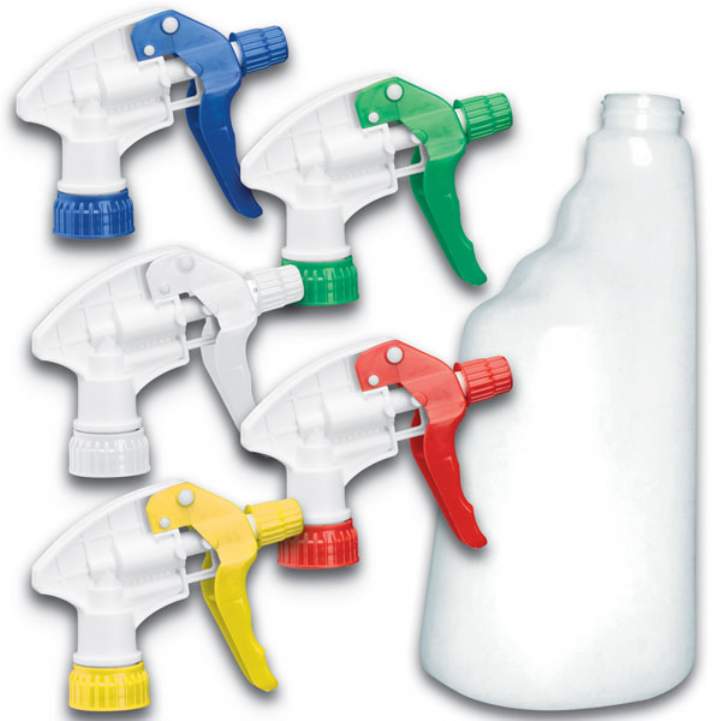 TRIGGER SPRAY BOTTLE COMPLETE YELLOW - Each