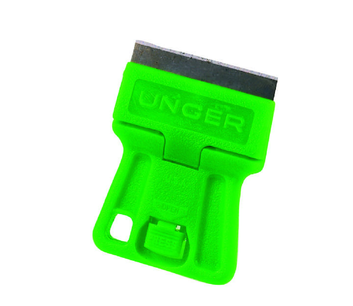 UNGER MINI GREEN MINI SCRAPER 4cm - Each