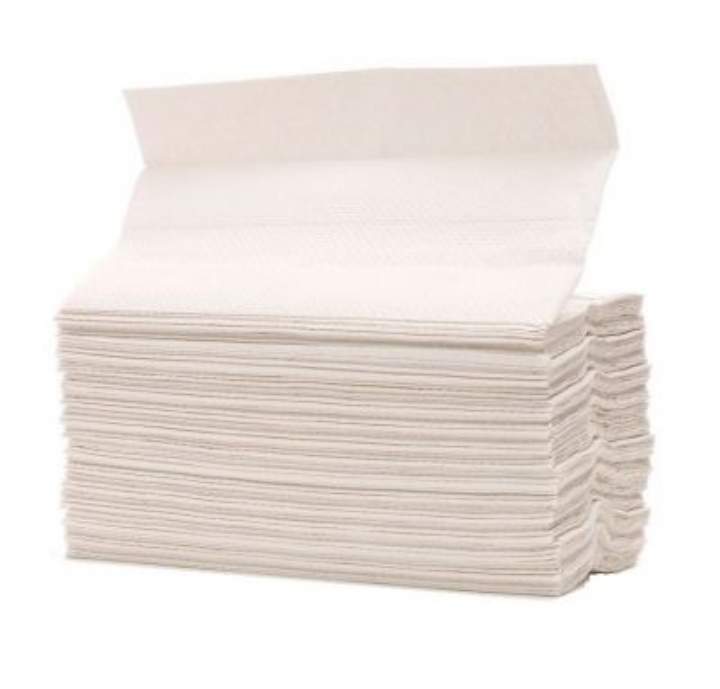 2PLY C-FOLD WHITE STD HAND TOWELS - Ctn 2355