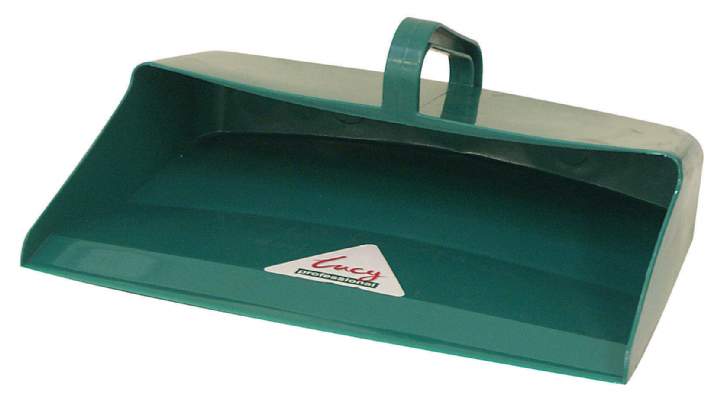 ENCLOSED PLASTIC DUSTPAN GREEN - Each