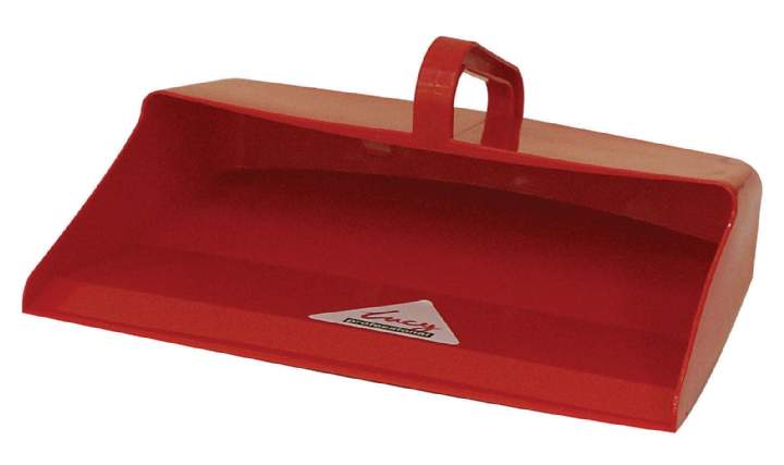 ENCLOSED PLASTIC DUSTPAN RED - Each