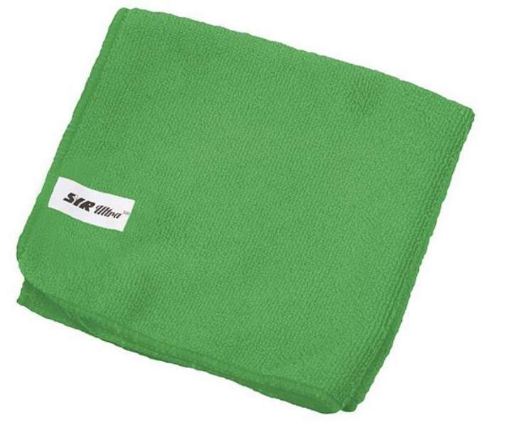 H/W MICROFIBRE CLOTHS IN GREEN - Pack 10