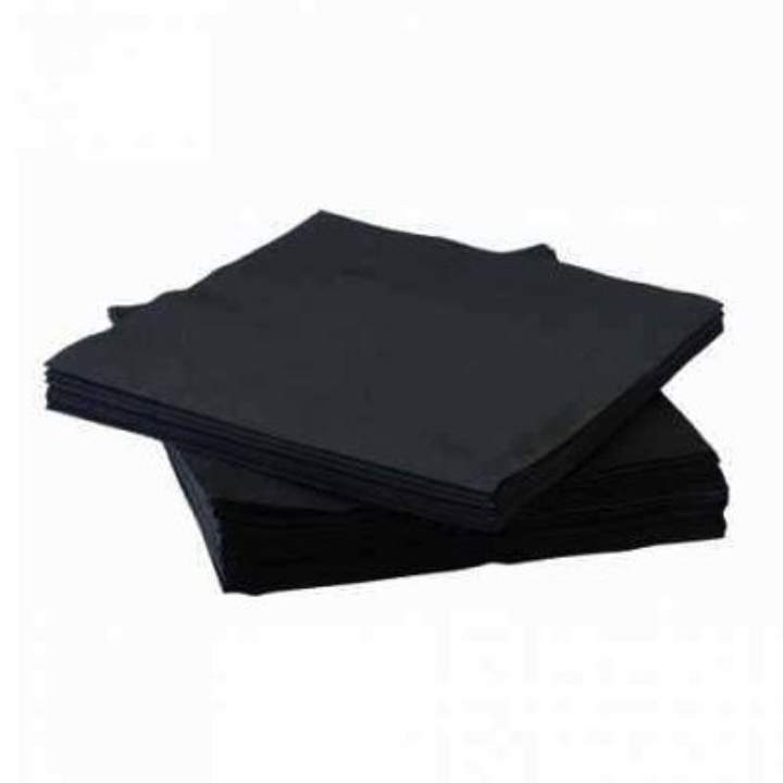 2PLY BLACK COCKTAIL NAPKINS - Ctn 2000