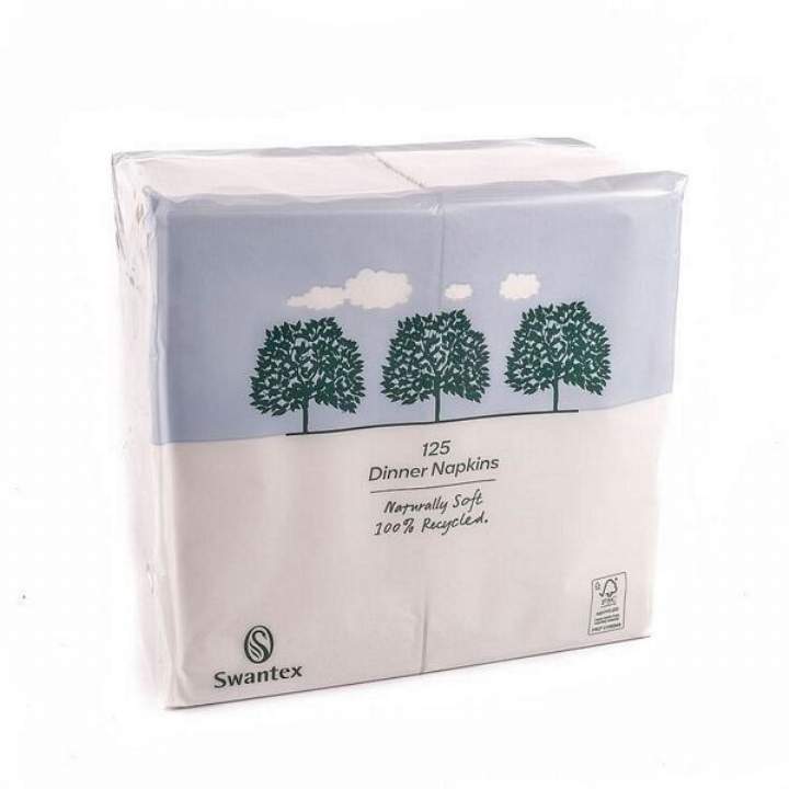 40/2PLY WHITE NAPKINS - Ctn 2000